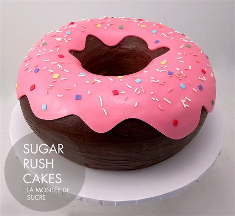 Giant Doughnut Cake