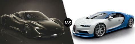 2020 McLaren Speedtail vs Bugatti Chiron