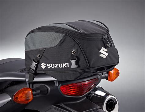 Suzuki V-Strom 650 ABS Rear Tail Bag | Suzuki Genuine Accessories