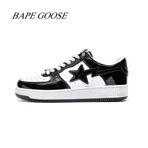 Bape Goose Sta Sk8 Shoes Men Women - Bape Clothing