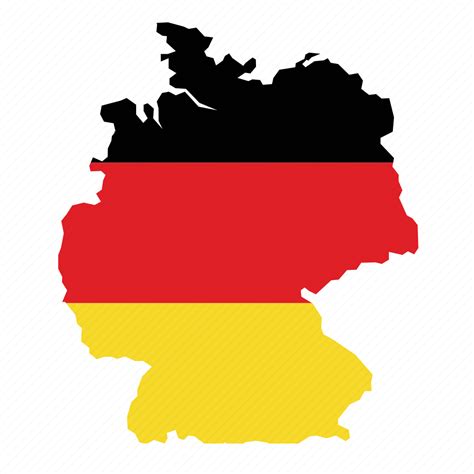 Flag, germany, map, world icon - Download on Iconfinder