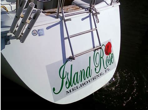 Custom Boat Letters, Boat Graphics and Numbers