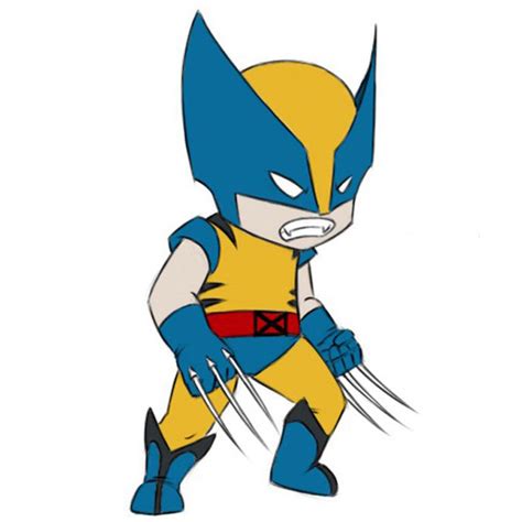 How to Draw Wolverine for Kids