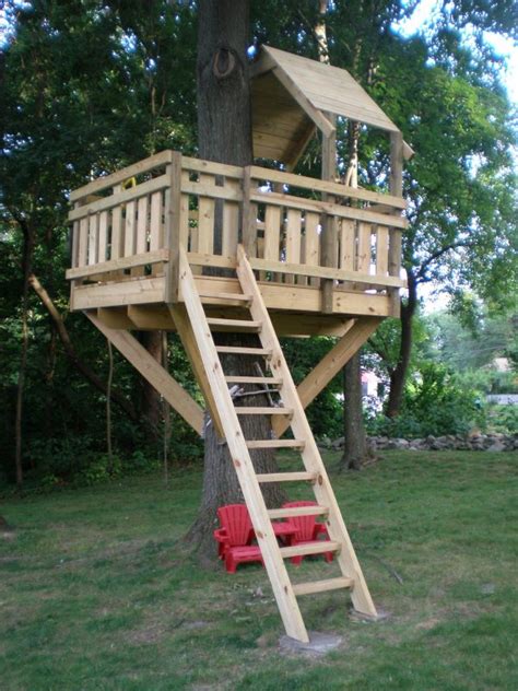 Backyard Treehouse : I Built A Backyard Treehouse As A Quarantine Project Somethingimade ...