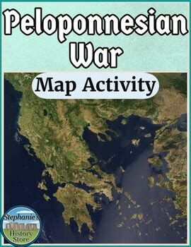 The Peloponnesian War Map Activity by Stephanie's History Store | TPT