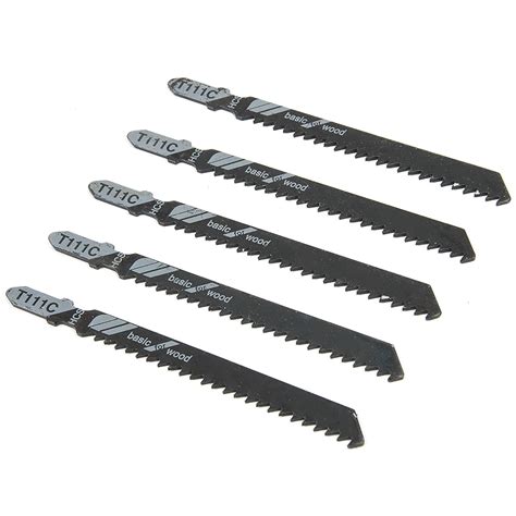 5Pcs 100mm Jig Saw Blades Wood Fast Cutting Reciprocating Saw Blade For ...