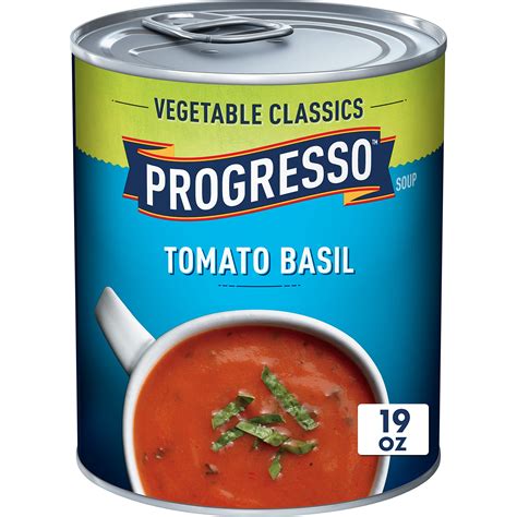 Progresso Vegetable Classics, Tomato Basil Soup, Gluten oz Free, Cans, 19 6