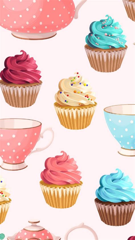 Pin by Kathie DiMento on Food | Cupcakes wallpaper, Iphone wallpaper ...