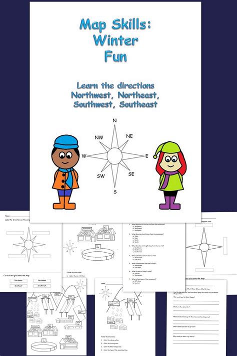 Map Skills: Winter Fun | Teaching map skills, Map skills, Teacher created resources