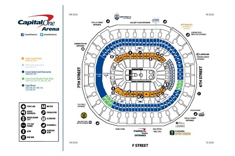 Seating Charts | Capital One Arena