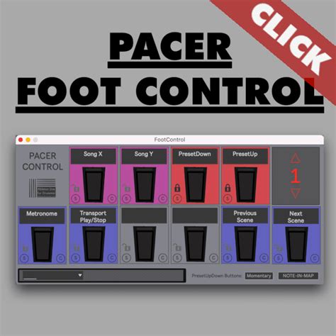 Which MIDI Foot Controller for Ableton Live – ABLETON DRUMMER