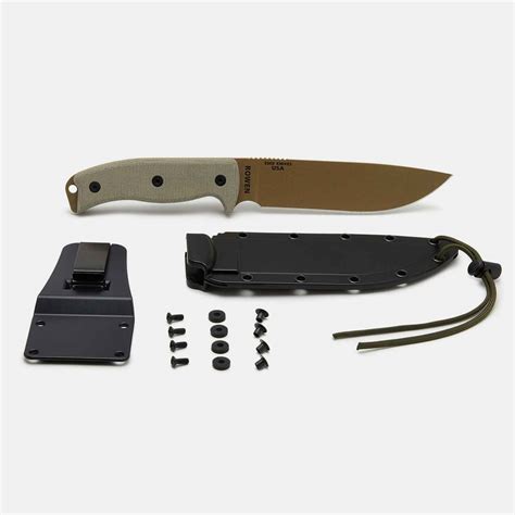 ESEE 6 Series Fixed Blade Knife w/ Sheath Details | Drop