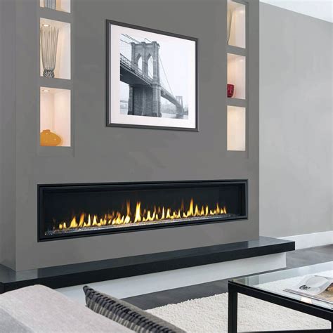 Double-Sided Fireplace Designs in the Living Room | Vented gas fireplace, Modern fireplace ...