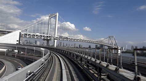 Daiba to Shimbashi - Yurikamome Line - TokyoStreetView