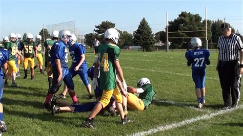 Malow Jr. High 8th Grade Football vs. Heritage - 10/03/2018 - YouTube