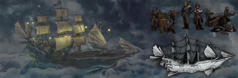 Art Spotlight: Steampunk Pirates – The Stormriders - Sketchfab Community Blog - Sketchfab ...