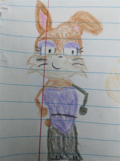 Day 31 of Drawing sonic characters badly. Bunnie Rabbot : r/BadDrawings