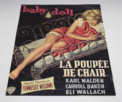 Warner Brothers (studio) - 'Baby Doll' (Movie Poster), colour lithograph, published circa