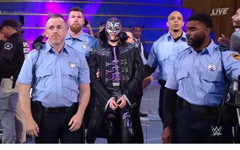 WrestleMania 39: Identity of one of the police officers in Dominik Mysterio's entrance revealed