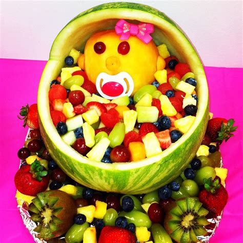 Baby Shower Fruit Salad | Baby shower fruit, Fruit salad, Fruit