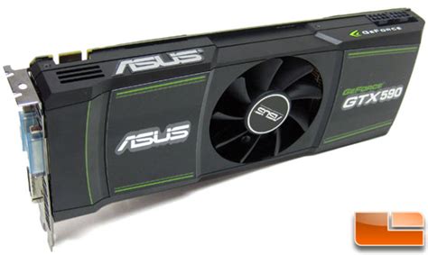 ASUS GeForce GTX 590 3GB Video Card Review - Legit ReviewsThe GeForce GTX590 Arrives For War at $699