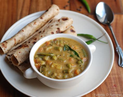 Kerala Vegetable Curry with Coconut Milk | Yummy O Yummy