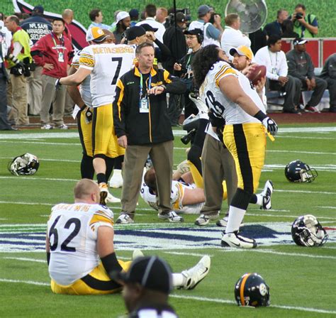 Ben Roethlisberger at Super Bowl XLIII