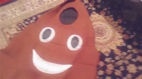 POO EMOJI HALLOWEEN COSTUME!?! - YouTube