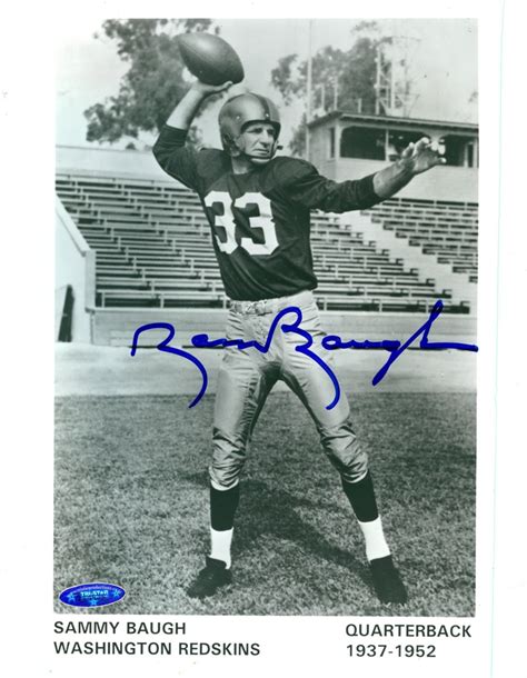 Sammy Baugh Signed Redskins 8x10 Photo (TriStar) | Pristine Auction