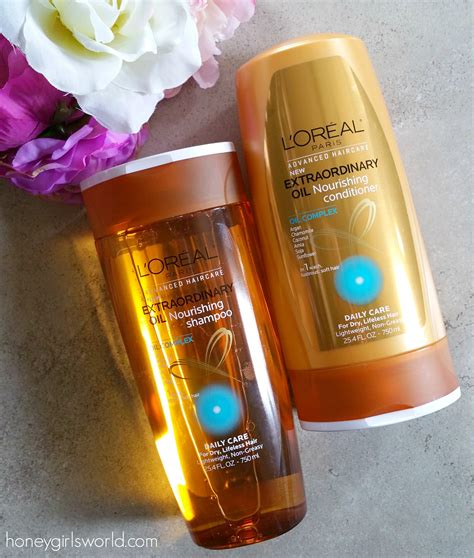 New L'Oreal Paris Advanced Haircare Extraordinary Oil Collection - Review - Honeygirlsworld ...