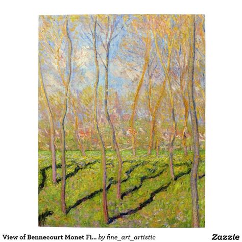 View of Bennecourt Monet Fine Art Jigsaw Puzzle Impressionist Artists, Claude Monet, Jigsaw ...