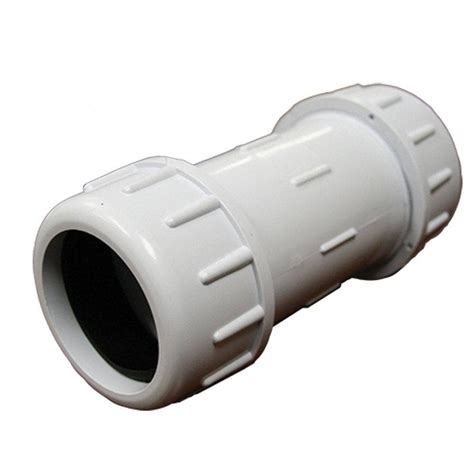 1-1/2" PVC Compression Coupling