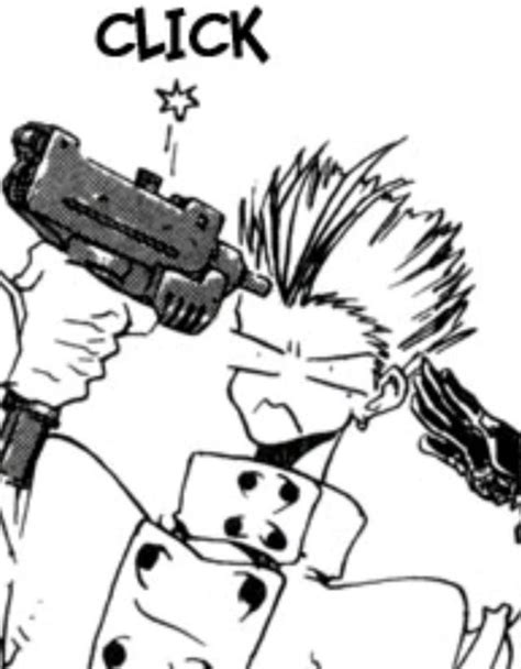 Vash manga panel