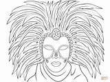 Venetian Mask coloring Page  Free Printable Coloring Pages sketch template