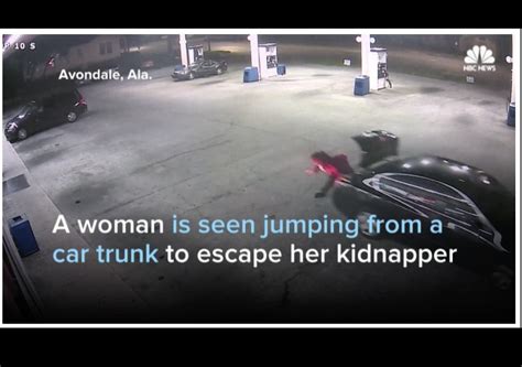 Video Catches Kidnap Victim's Escape