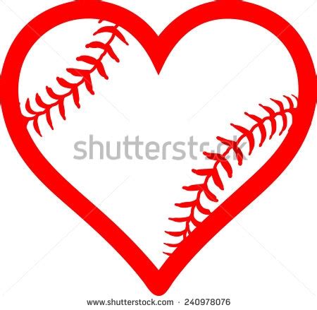 softball heart clipart 20 free Cliparts | Download images on Clipground ...