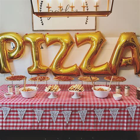 Pizza party! | Kids pizza party, Pizza party birthday, Pizza party decorations