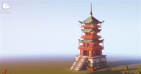 Just a Japanese tower I worked on : r/Minecraftbuilds