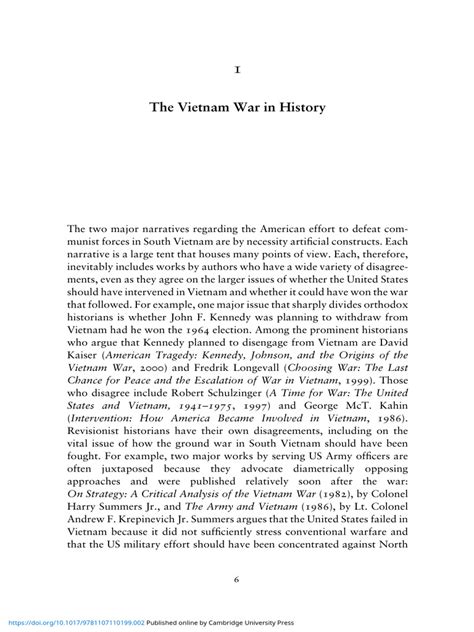 The Vietnam War in History | PDF | Containment | Vietnam War