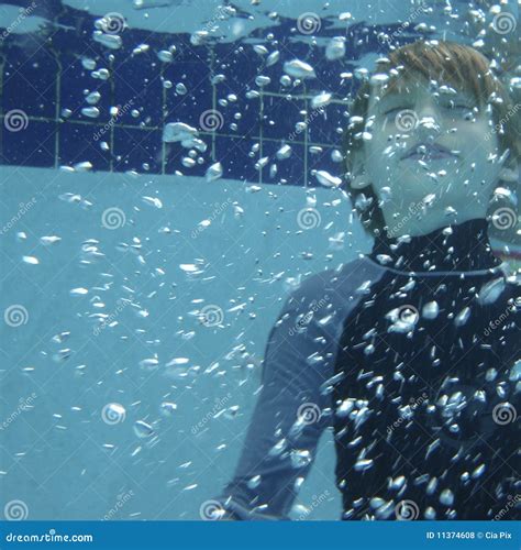 Holding Breath Underwater Royalty Free Stock Photos - Image: 11374608