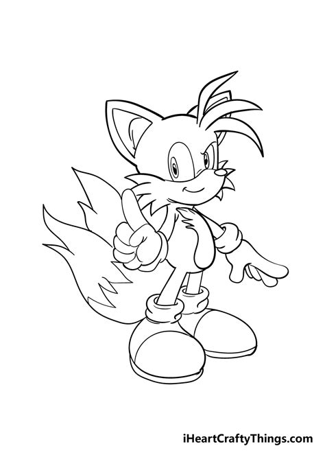 20+ Tails Sonic Drawing - SamimaAlysha