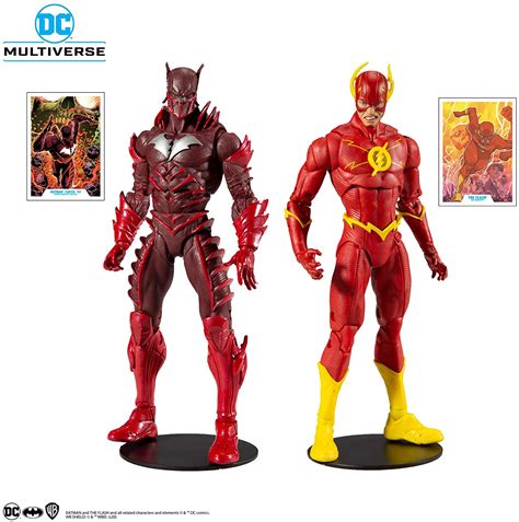 DC EARTH 52 BATMAN vs. FLASH - DC MULTIVERSE McFarlane Toys 7-Inch ...