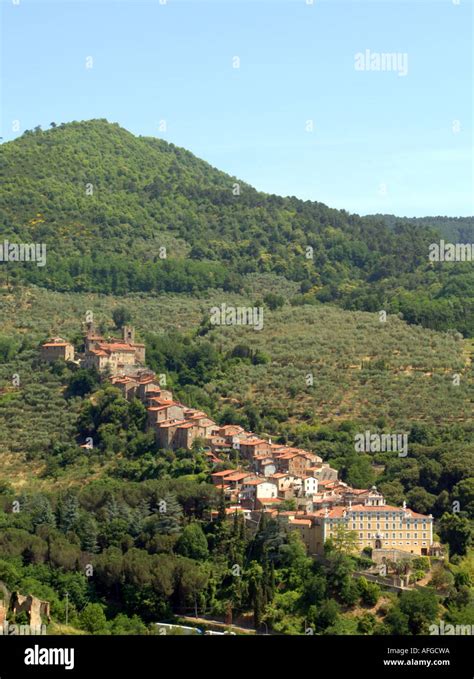 Collodi village Tuscany Italy Stock Photo - Alamy