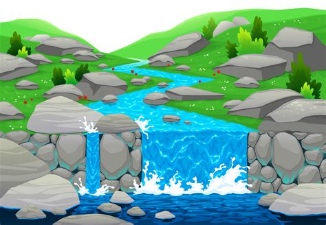 Clipart Free Waterfalls