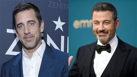 Aaron Rodgers and Jimmy Kimmel Spar Over Epstein's List: Feud ...