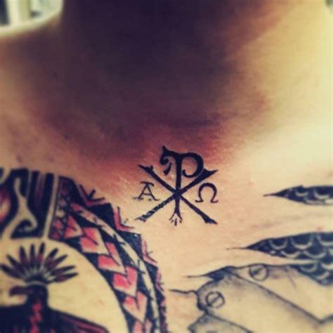 51+ Chi Rho Tattoo Designs And Meanings [2024] | Spiritustattoo.com | Chi rho tattoo, Tattoo ...