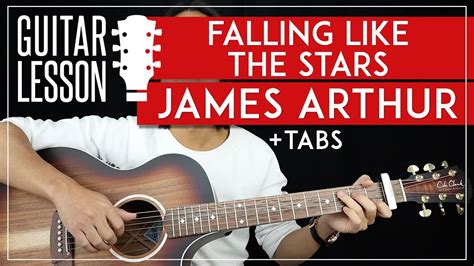 Falling Like The Stars Guitar Tutorial James Arthur Guitar Lesson ...