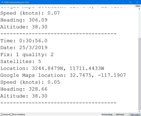 How to Setup a GPS Sensor on the Arduino - Circuit Basics