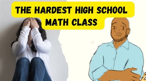 What is the Hardest Math Class in High School? The Results are In! - YouTube