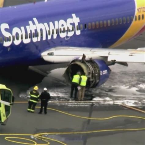 Southwest Airlines engine accident